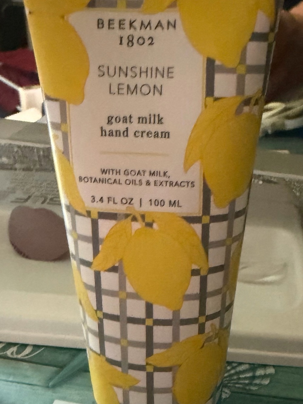 Beekman 1802 Sunshine Lemon Goat Milk Hand Cream -